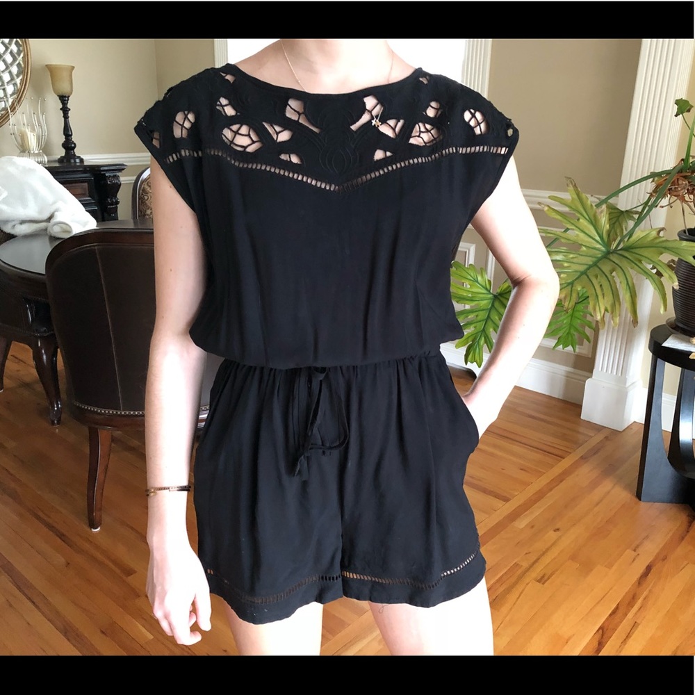 Forever 21 black romper